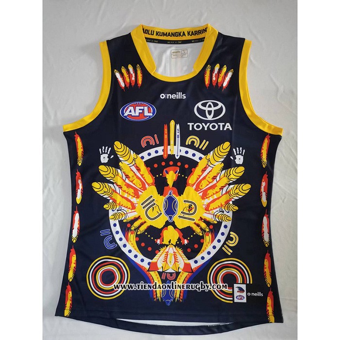 Camiseta Adelaide Crows AFL 2022 Indigena